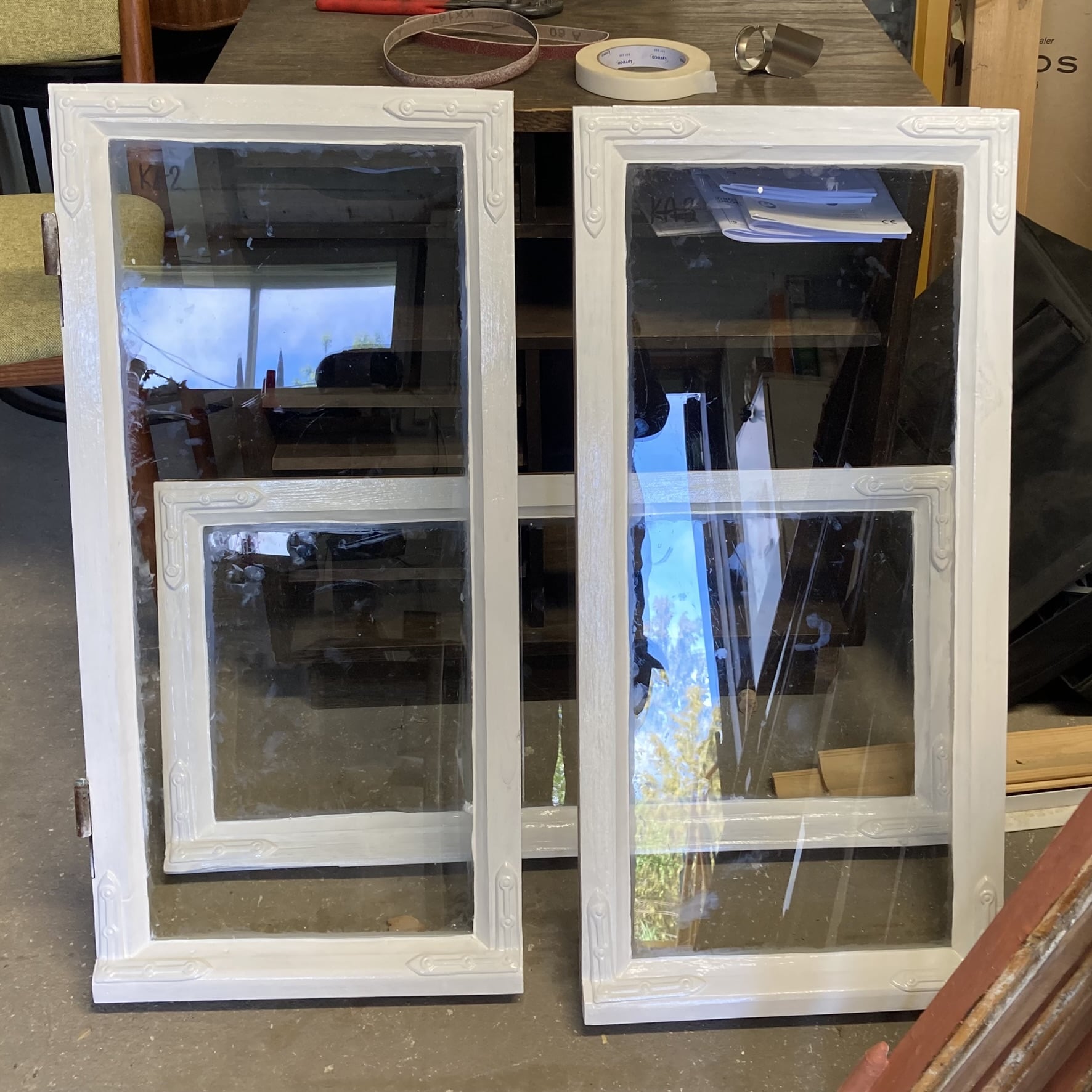 Kunnostetut kitti-ikkunat