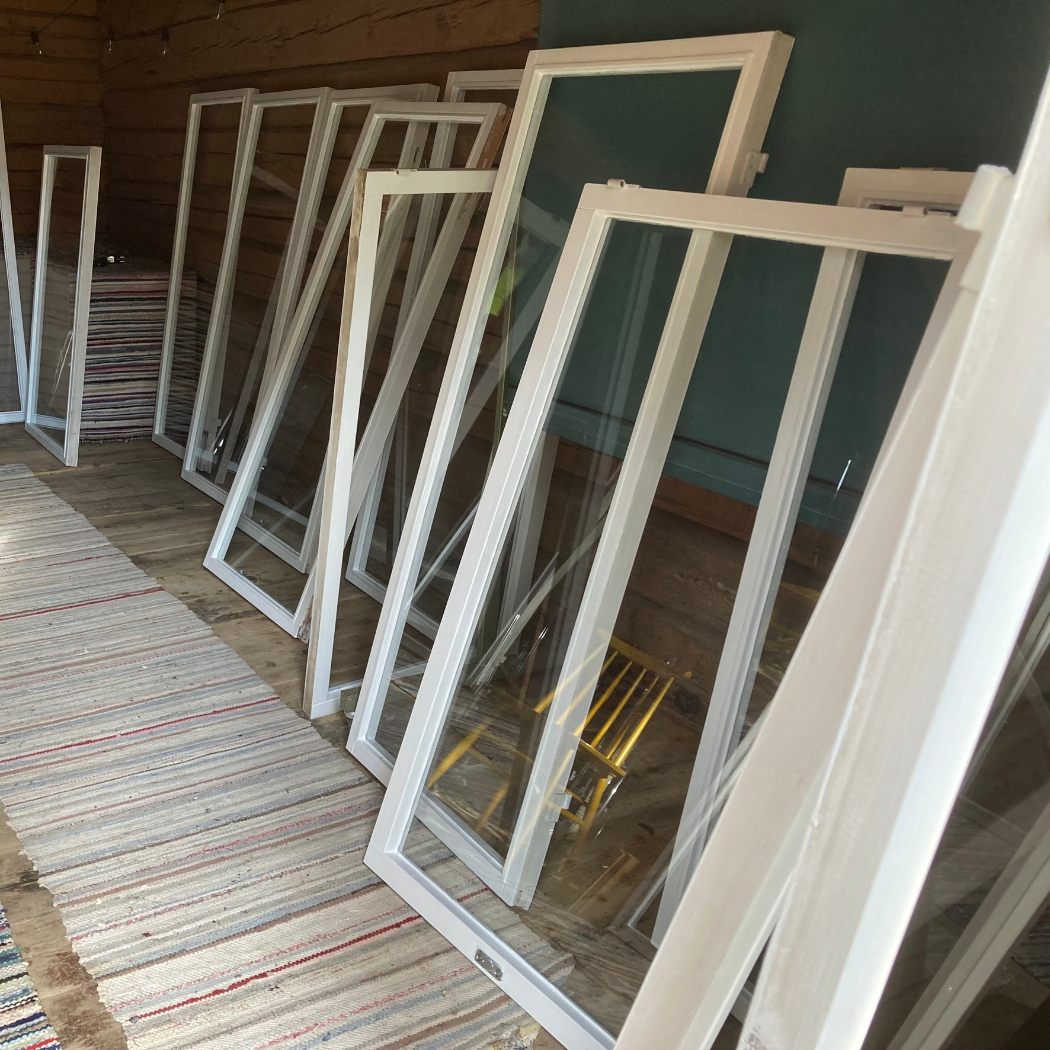 Ikkunoiden kunnostus puinen kittilista